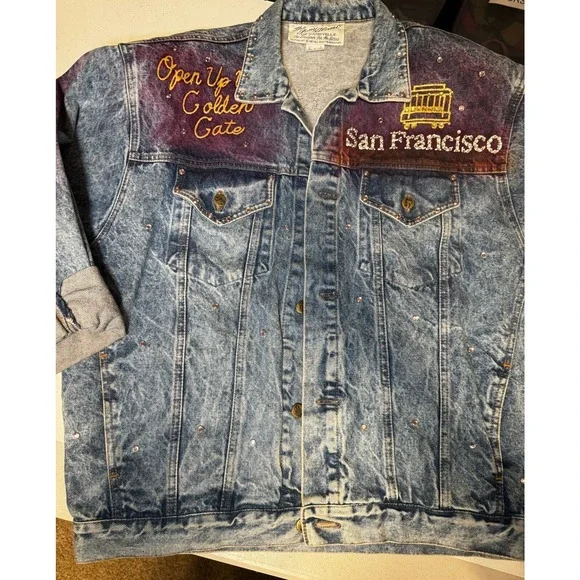 San Francisco Denim Jacket - Multicolor - Picture 3 of 16